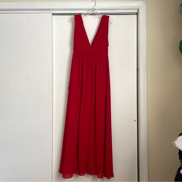 Lulus Heavenly Hues Red Maxi Dress - Picture 3 of 4